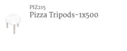 Pizza Tripod table 1x500pc